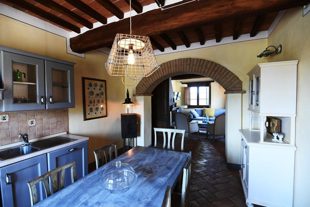 Villa La Tana Del Bianconiglio Castiglione dʼOrcia Zimmer foto