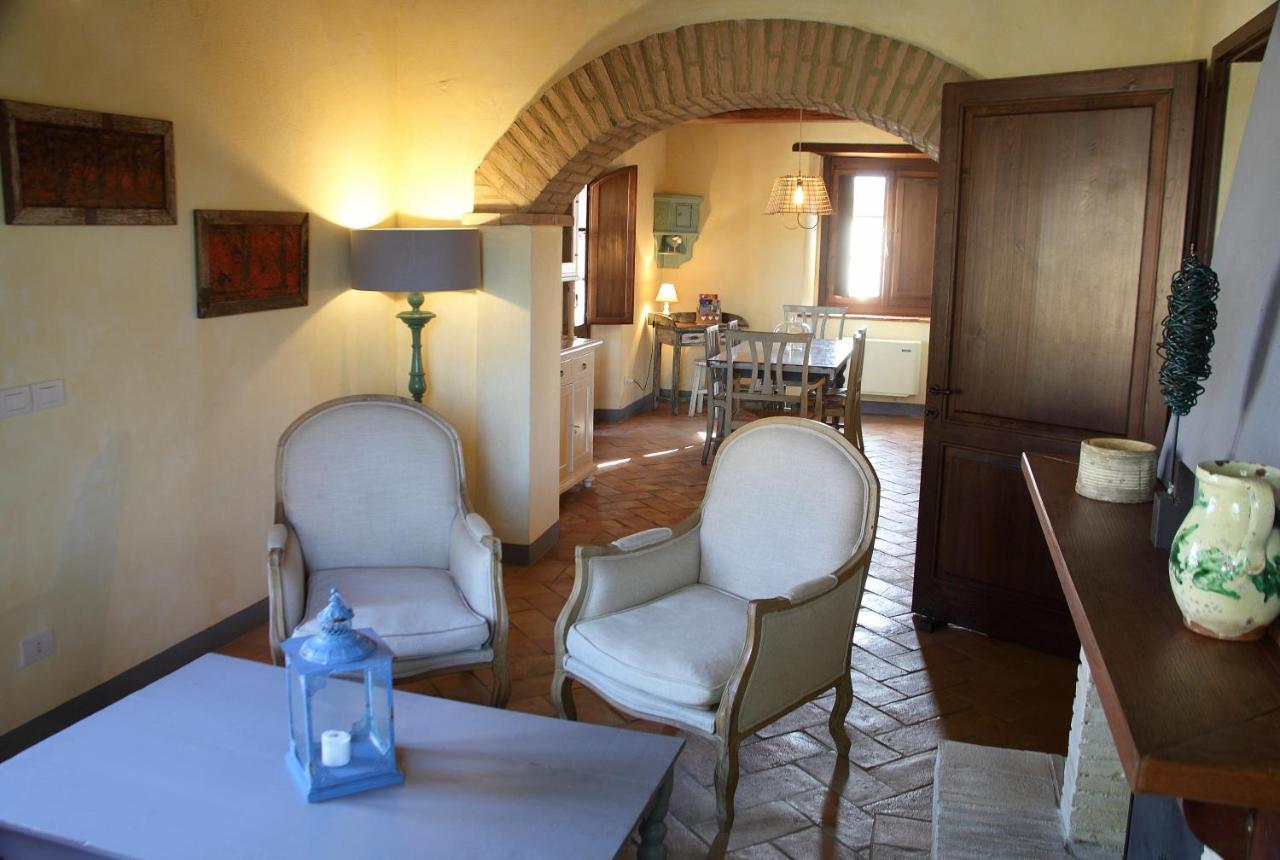 Villa La Tana Del Bianconiglio Castiglione dʼOrcia Exterior foto