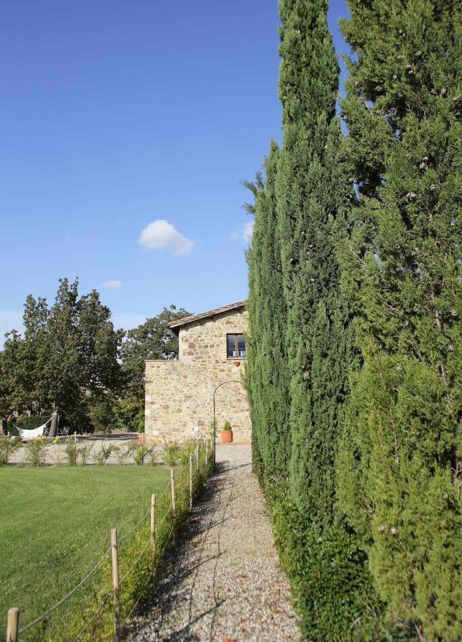 Villa La Tana Del Bianconiglio Castiglione dʼOrcia Exterior foto