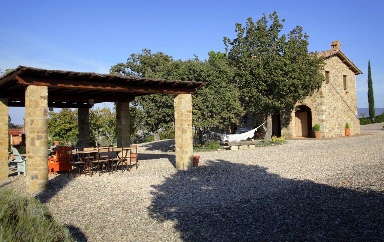 Villa La Tana Del Bianconiglio Castiglione dʼOrcia Exterior foto