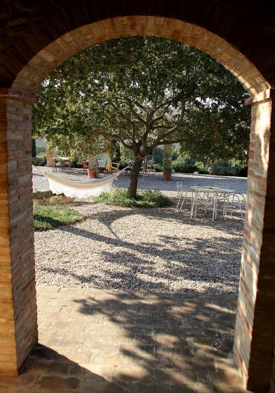 Villa La Tana Del Bianconiglio Castiglione dʼOrcia Exterior foto