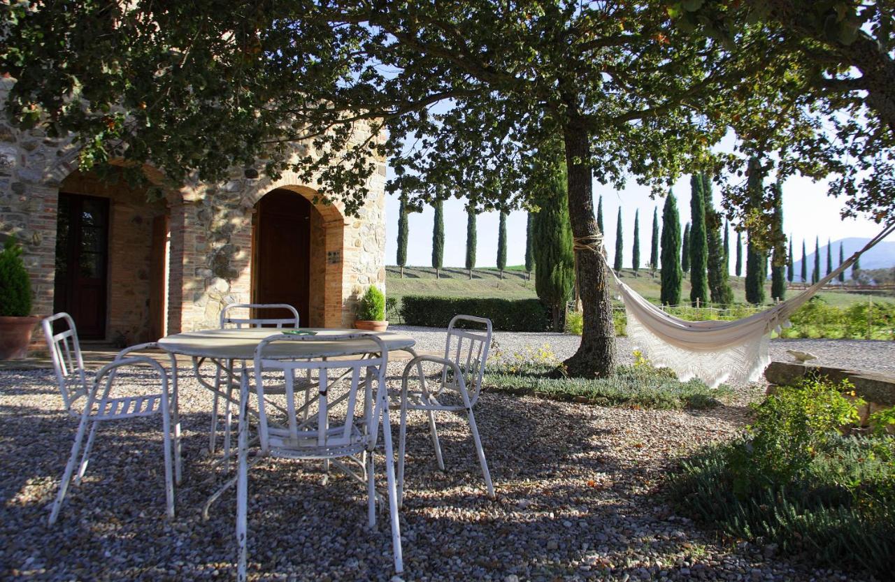 Villa La Tana Del Bianconiglio Castiglione dʼOrcia Exterior foto