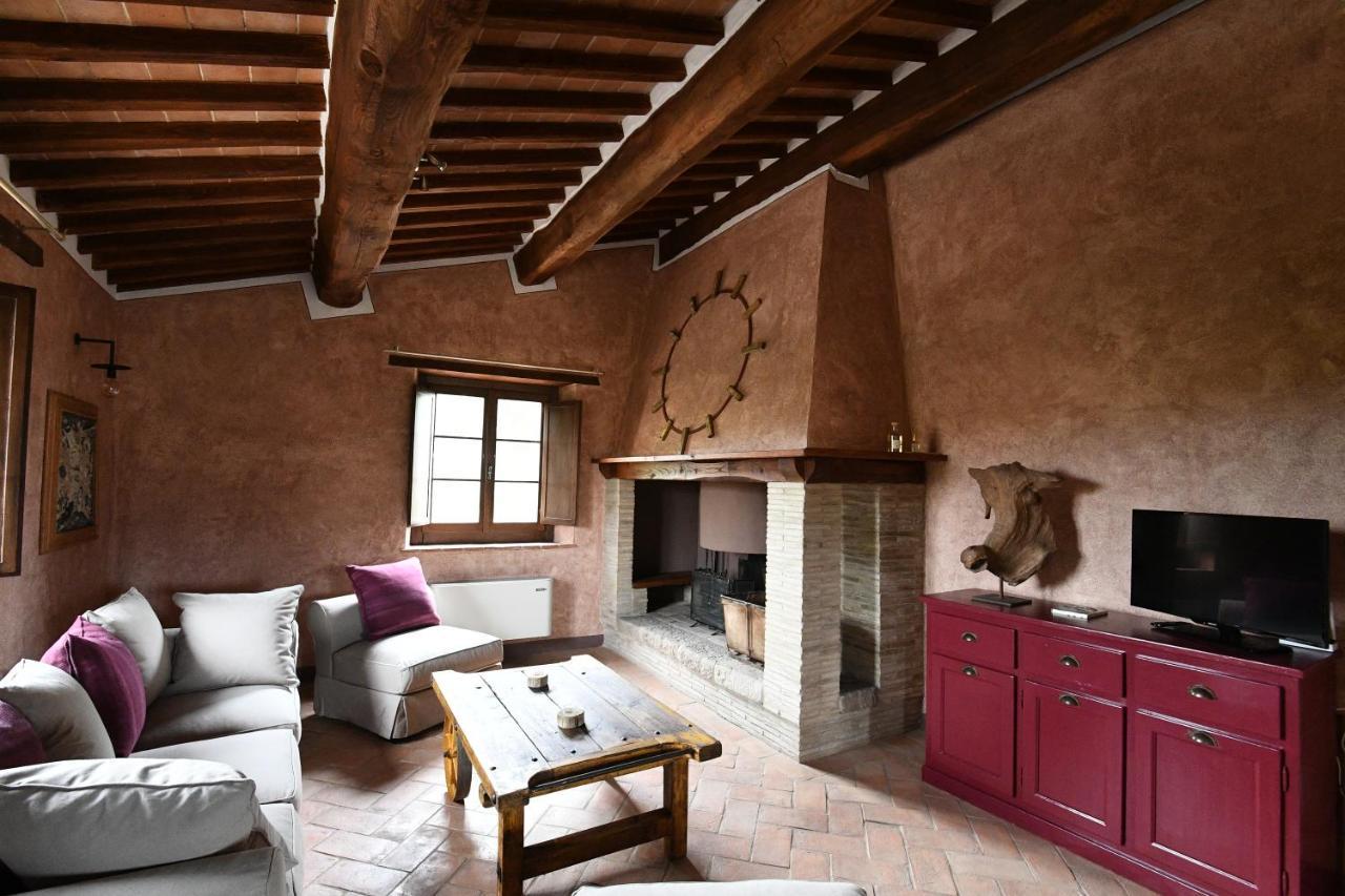 Villa La Tana Del Bianconiglio Castiglione dʼOrcia Exterior foto